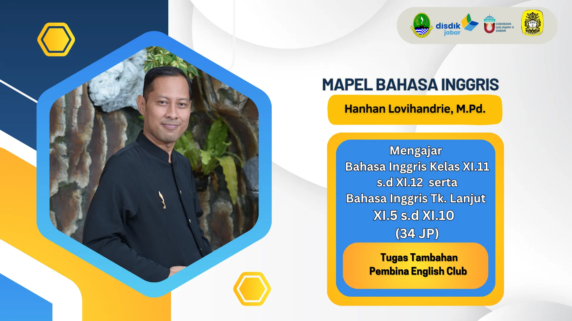 Foto Hanhan Lovihandrie, M.Pd.