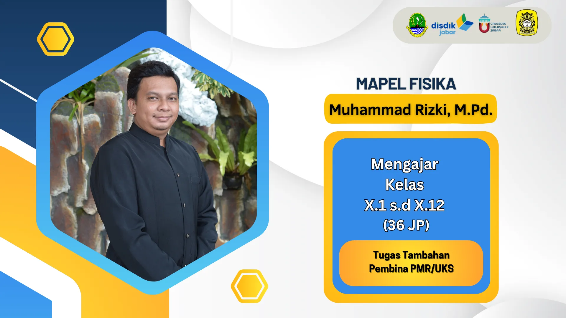 Foto Muhammad Rizki, M.Pd.