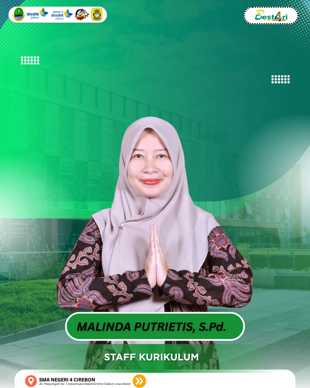 Foto Melinda Putrietis, S.Pd.